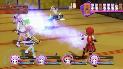 General Battle Footage de Hyperdimension Neptunia Victory