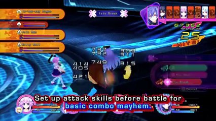 CPU Form Special Attacks de Hyperdimension Neptunia Victory