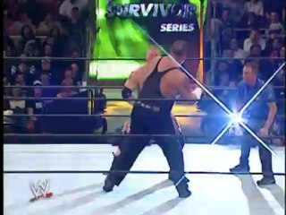 Brock Lesnar vs Big Show Survivor Series 2002